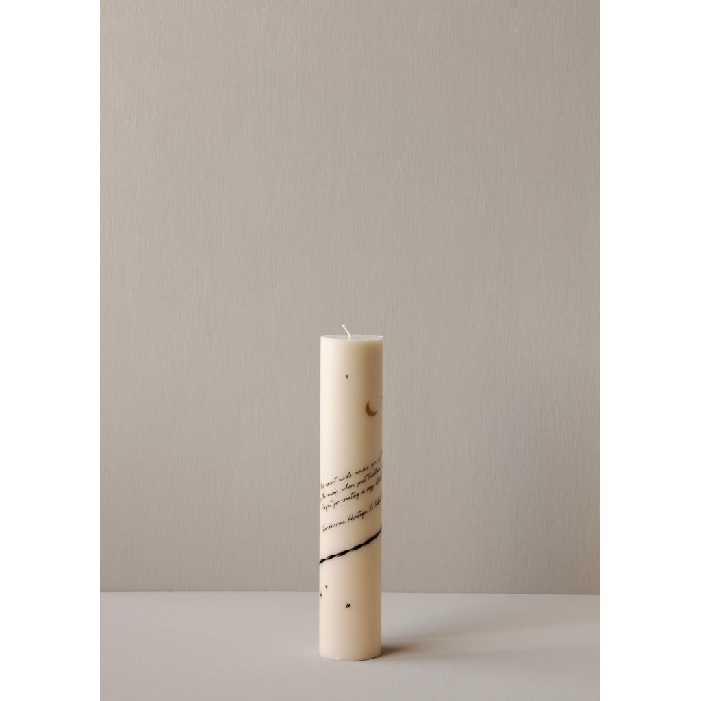 HUMDAKIN Weihnachtskerze Candle 250 Clean Christmas